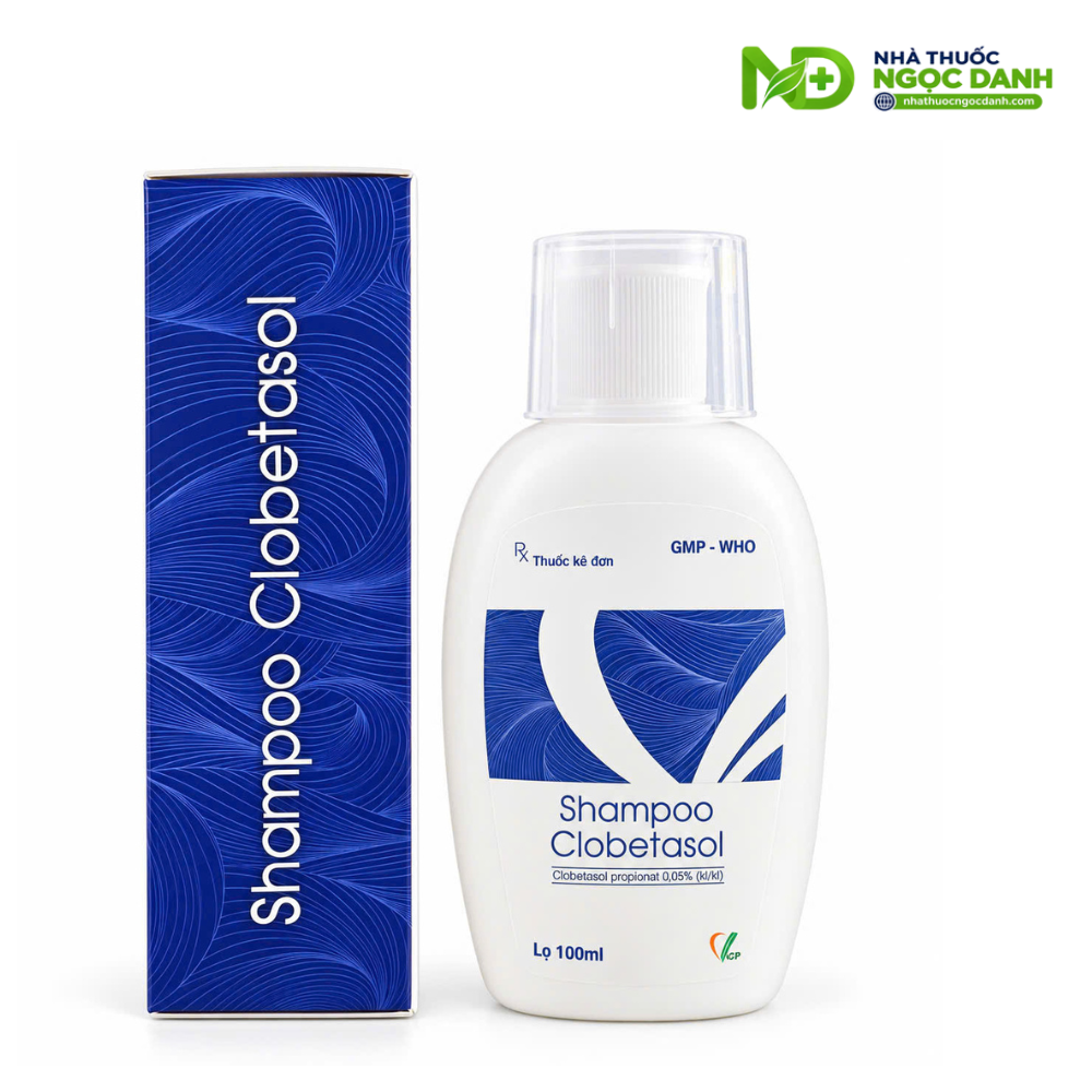 Shampoo Clobetasol VCP 100ml – Dầu Gội Điều Trị Vảy Nến Da Đầu 0,05% - Ảnh 4