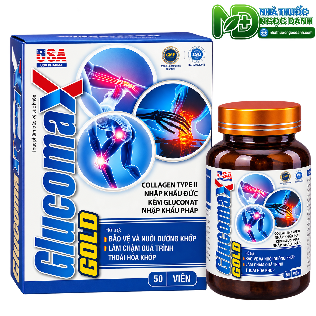 Glucomax Gold 50 Viên – Hỗ Trợ Bảo Vệ Và Nuôi Dưỡng Khớp - Ảnh 3