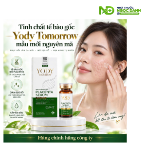 Serum Tế Bào Gốc Yody Tomorrow Placenta Serum 10ml – Dưỡng Ẩm, Dưỡng Sáng, Mềm Mịn Da
