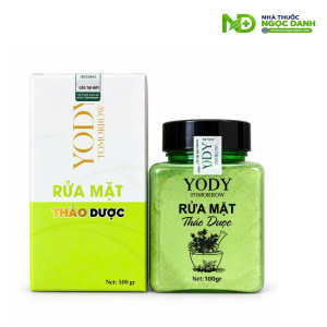 Bột Rửa Mặt Thảo Dược Yody Tomorrow 100g – Làm Sạch Da, Bã Nhờn Và Tế Bào Chết