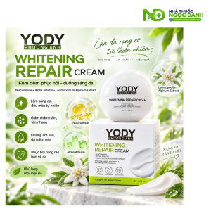 Kem Dưỡng Trắng Phục Hồi Da Yody Phương Anh Whitening Repair Cream 15g – Hỗ Trợ Mờ Thâm Nám, Dưỡng Ẩm, Làm Sáng Da