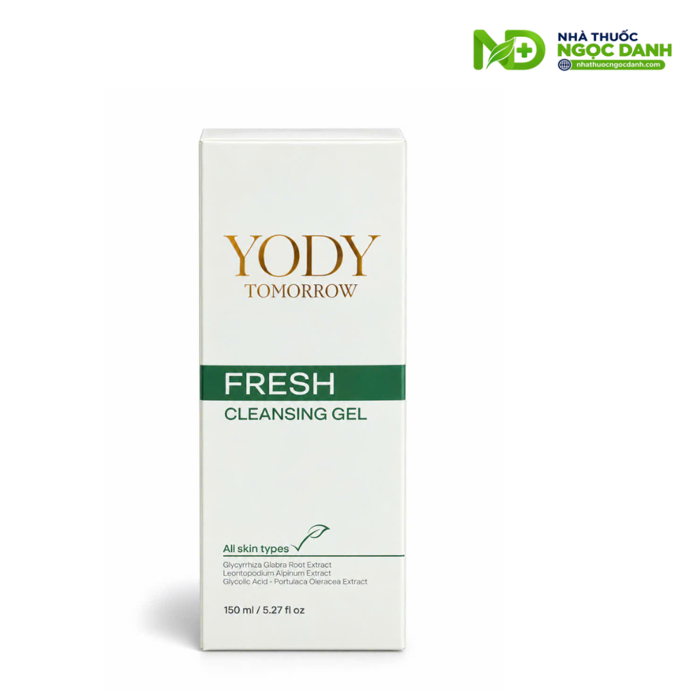 Gel Rửa Mặt Yody Tomorrow Fresh Cleansing Gel 150ml – Làm Sạch Da Sâu Dịu Nhẹ, Dưỡng Ẩm, Hỗ Trợ Ngăn Ngừa Mụn - Ảnh 9