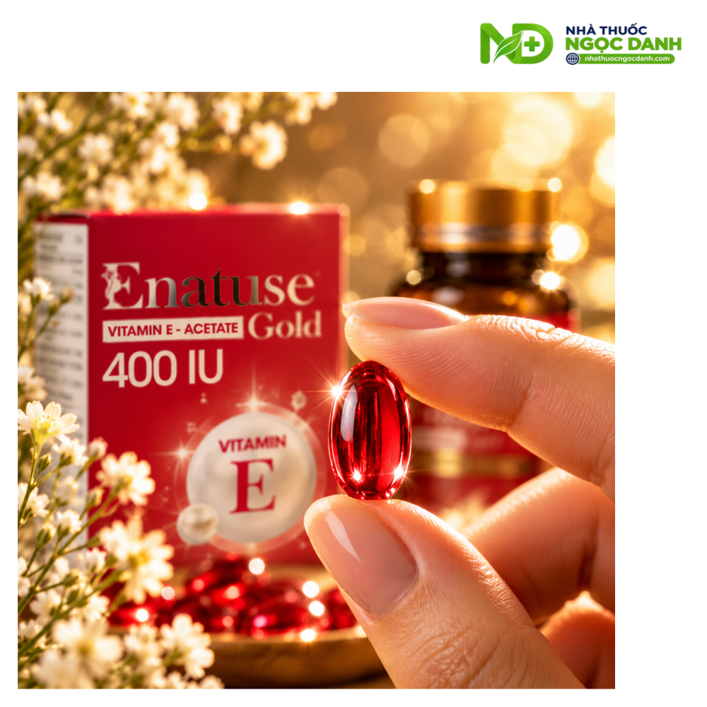 Enatuse Gold 30 Viên – Bổ Sung Vitamin E, Hỗ Trợ Chống Oxy Hóa Và Làm Đẹp Da - Ảnh 8