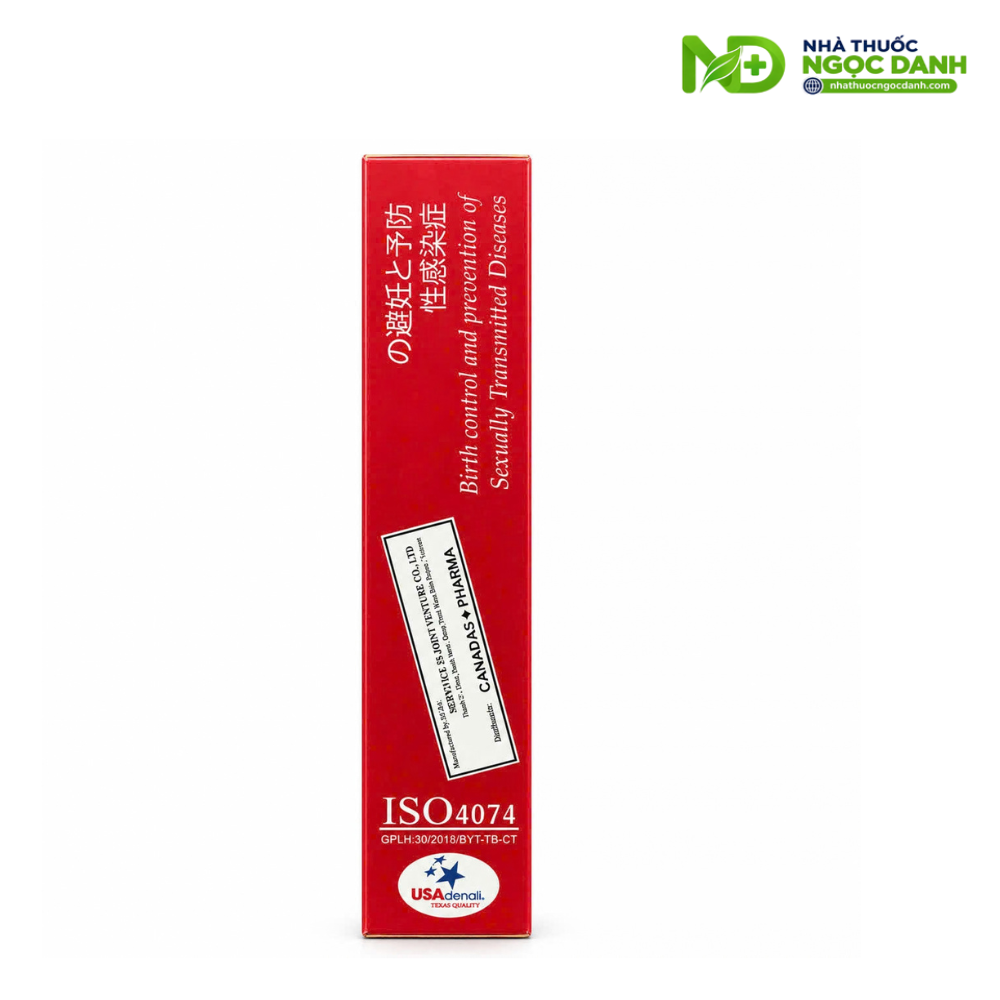 Bao Cao Su Saporomen Deluxe Condoms Hộp 10 Cái – Siêu Mỏng, Size 52 ± 2 mm - Ảnh 4