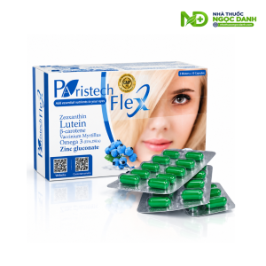 Paristech Flex 30 Viên – Bổ Sung Dưỡng Chất Cho Mắt, Hỗ Trợ Giảm Nhức Mỏi Và Khô Mắt