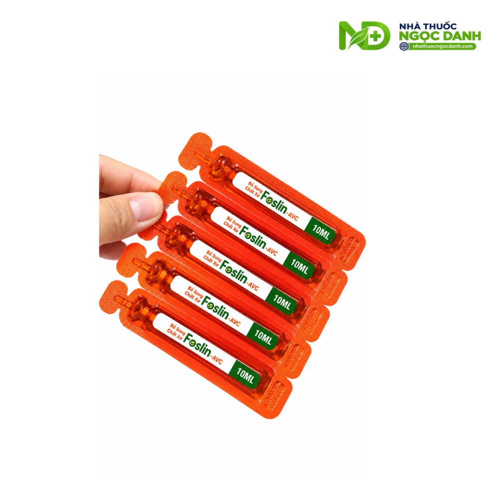 Foslin-AVC Bổ Sung Chất Xơ – Hỗ Trợ Nhuận Tràng, Cải Thiện Táo Bón Cho Trẻ Từ 1 Tuổi Và Người Lớn - Ảnh 5