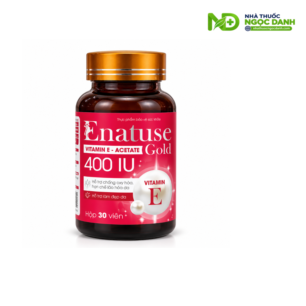 Enatuse Gold 30 Viên – Bổ Sung Vitamin E, Hỗ Trợ Chống Oxy Hóa Và Làm Đẹp Da - Ảnh 4