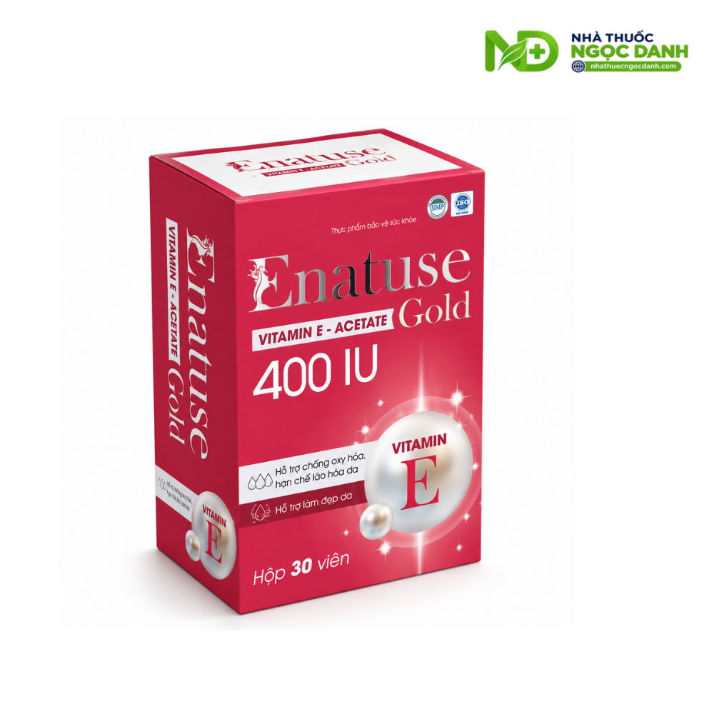 Enatuse Gold 30 Viên – Bổ Sung Vitamin E, Hỗ Trợ Chống Oxy Hóa Và Làm Đẹp Da - Ảnh 2