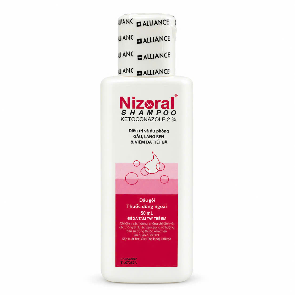 Nizoral Shampoo Ketoconazole 2% Chai 50ml – Điều trị và dự phòng gàu, lang ben, viêm da tiết bã - Ảnh 4